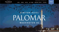 Desktop Screenshot of hotelpalomar-dc.com